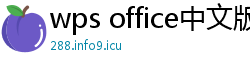 wps office中文版